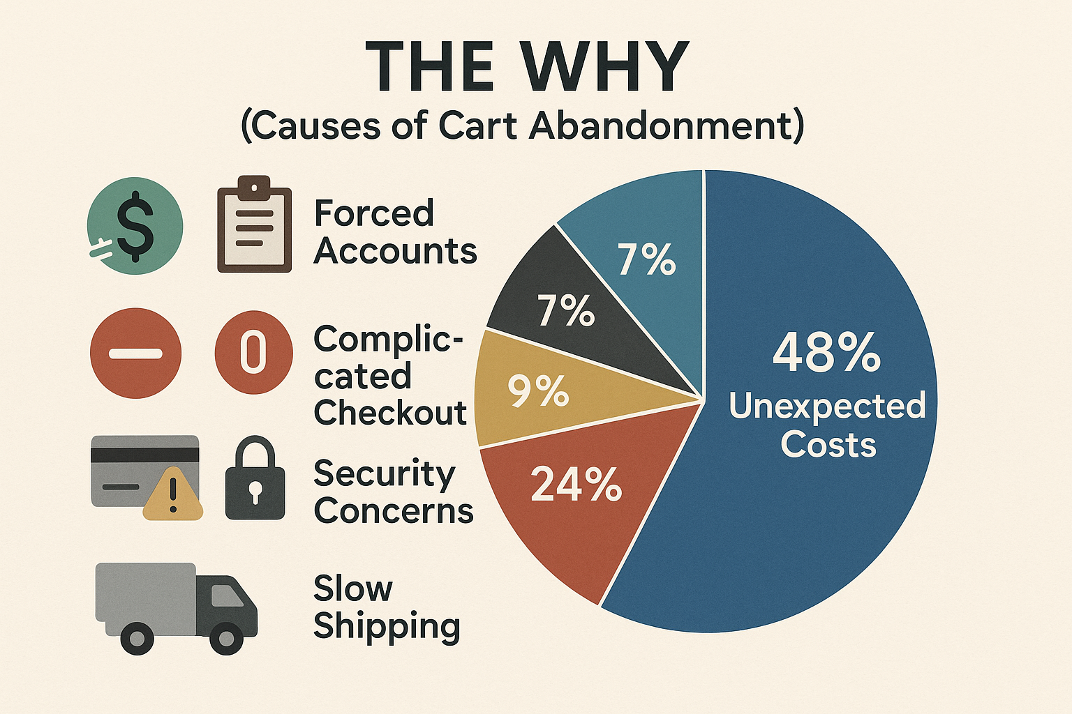 Cart Abandonment Causes