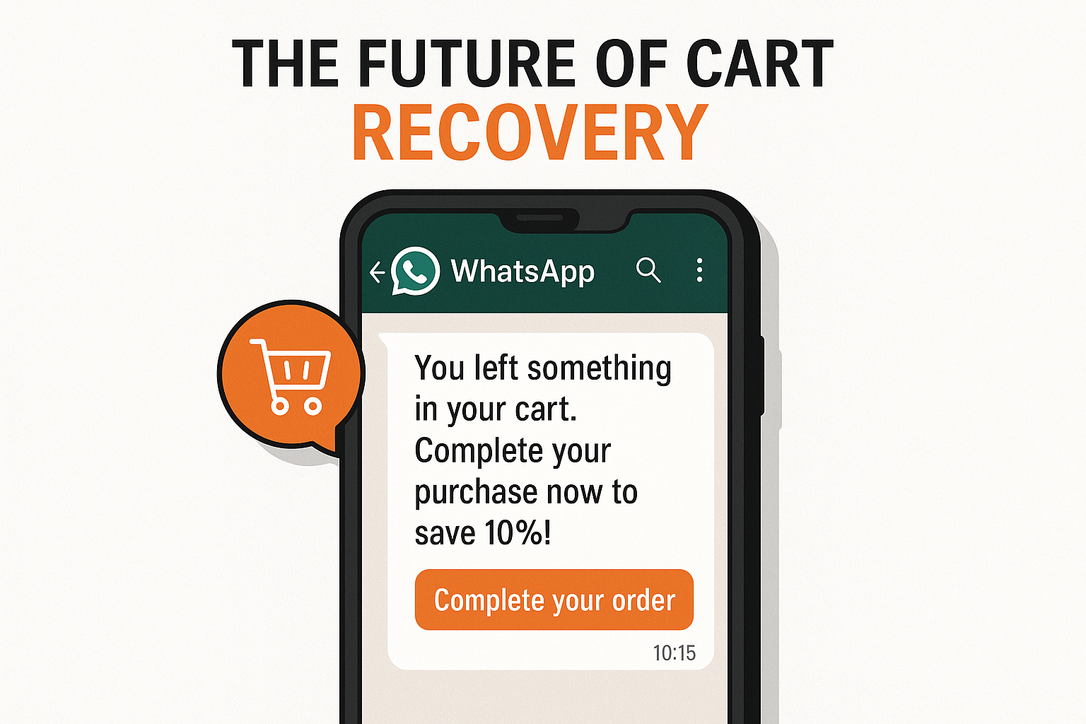WhatsApp SMS recovery message