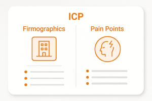 ICP infographic template for B2B clients.