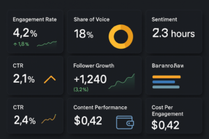 Metrics Dashboard Template